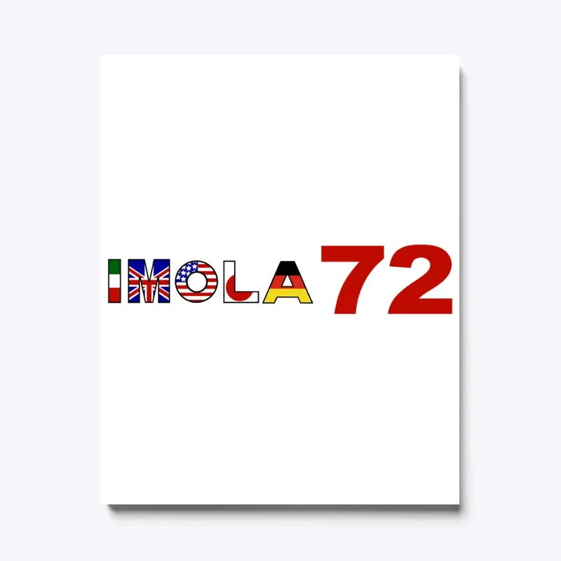 Imola 72 Retro race Graphic